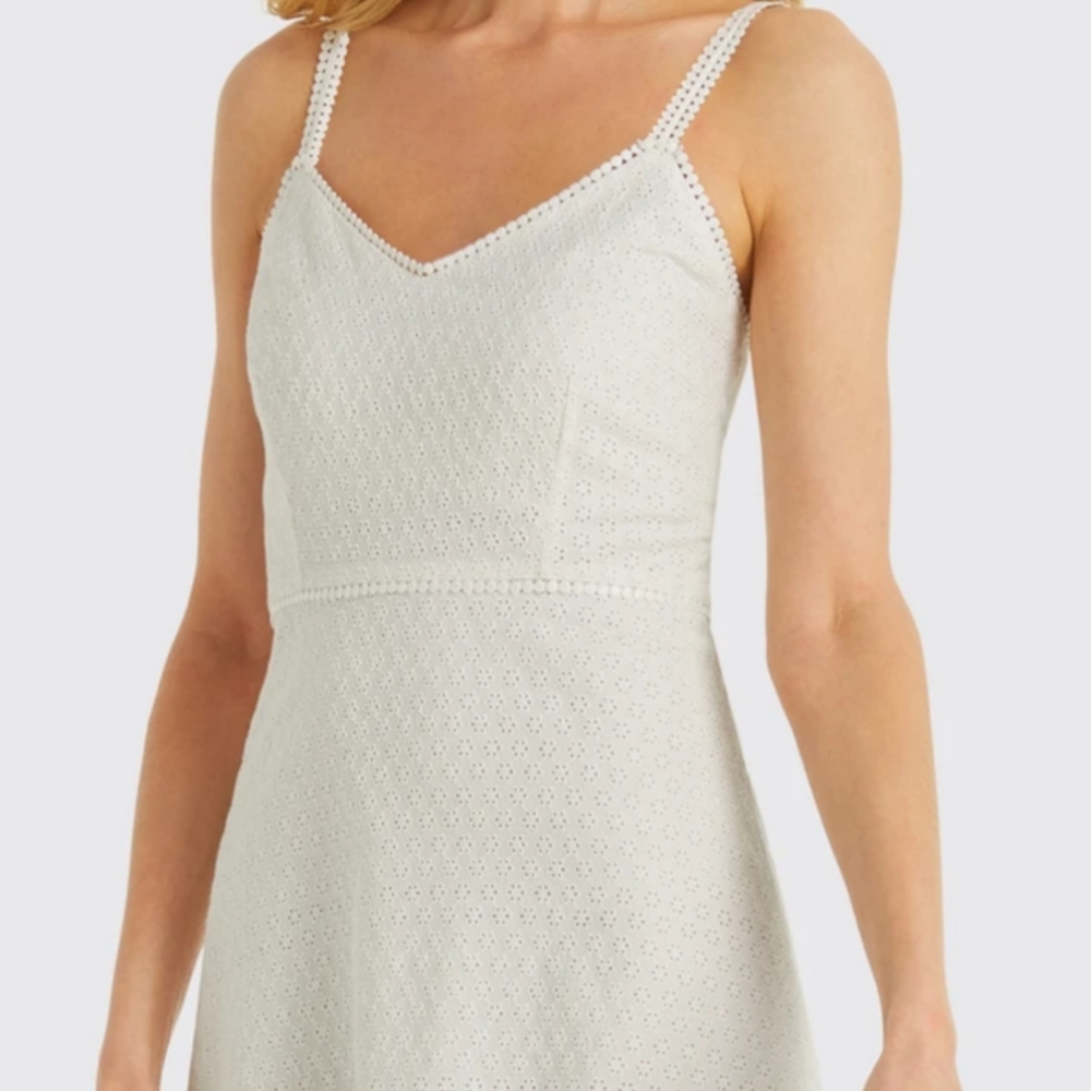 Draper James Collection Eyelet Flounce Dress
